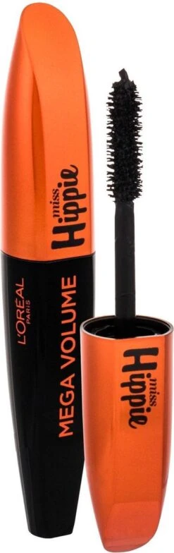 L’Oréal Paris Miss Hippie Mega Volume Mascara - Zwart -Cosmetica Promotiewinkel 378x1200 2