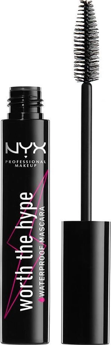 NYX Professional Makeup - Worth The Hype Mascara - Black Waterproof 2 NYX Professional Makeup - Worth The Hype Mascara - Black Waterproof - Afbeelding 2