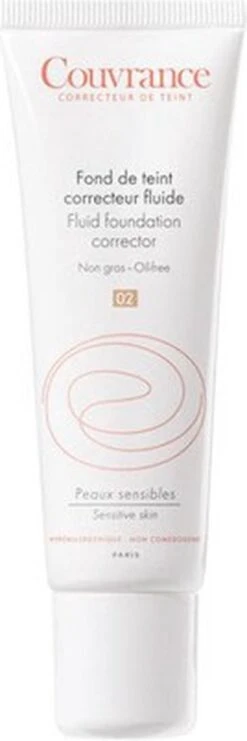 Avene Couvrance Fluid Foundation Corrector SPF20 30ml -Cosmetica Promotiewinkel 400x1200 14