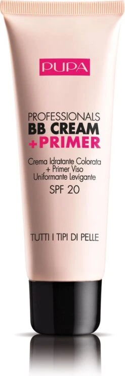 Pupa Milano Professionals BB Cream + Primer - Nude 001 -Cosmetica Promotiewinkel 400x1200 17