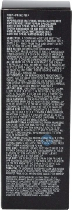 MAC Cosmetics Prep + Prime Fix+ Matte Primer - 100 Ml -Cosmetica Promotiewinkel 412x1200 9