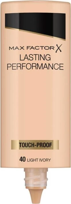 Max Factor Lasting Performance Liquid Foundation - 040 Light Ivory 12 Max Factor Lasting Performance Liquid Foundation - 040 Light Ivory -Cosmetica Promotiewinkel 419x1200 6