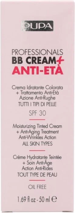 Pupa Milano Professionals BB Cream + Anti-Eta - 001 Nude -Cosmetica Promotiewinkel 423x1200 7