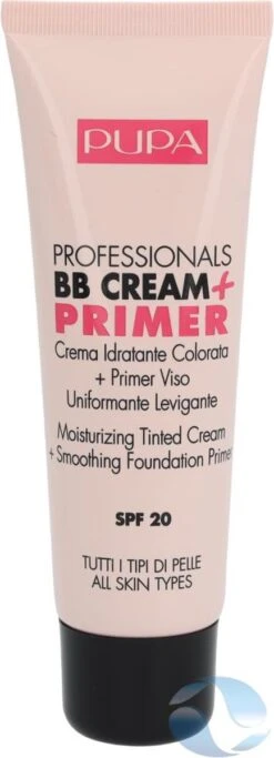 Pupa Milano Professionals BB Cream + Primer - 002 Sand -Cosmetica Promotiewinkel 434x1200 11