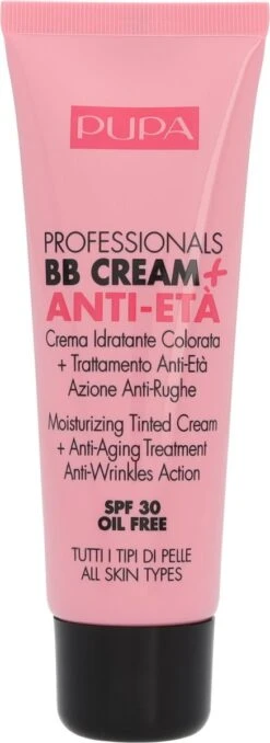 Pupa Milano Professionals BB Cream + Anti-Eta - 001 Nude -Cosmetica Promotiewinkel 437x1200 11