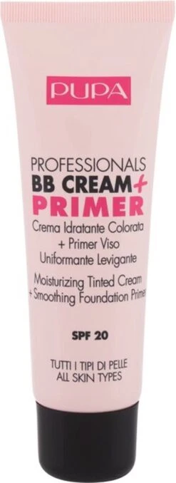 Pupa Milano Professionals BB Cream + Primer - Nude 001 -Cosmetica Promotiewinkel 437x1200 13