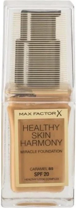 Max Factor Healthy Skin Harmony Foundation - 85 Caramel -Cosmetica Promotiewinkel 441x1200 7