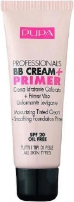 Pupa Milano Professionals BB Cream + Primer - Nude 001 -Cosmetica Promotiewinkel 444x1200 11