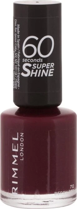 Rimmel London 60 Seconds Super Shine Nagellak - 712 Berry Pop 22 Rimmel London 60 Seconds Super Shine Nagellak - 712 Berry Pop -Cosmetica Promotiewinkel 446x1200 9