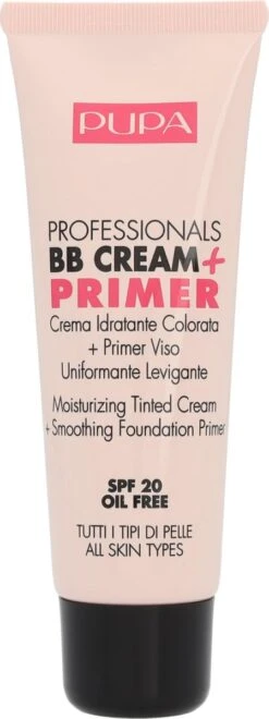 Pupa Milano Professionals BB Cream + Primer - 002 Sand -Cosmetica Promotiewinkel 449x1200 14