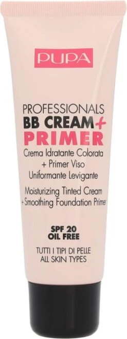 Pupa Milano Professionals BB Cream + Primer - 002 Sand -Cosmetica Promotiewinkel 449x1200 15