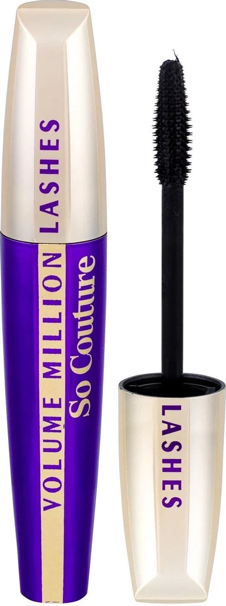L’Oréal Paris Volume Million Lashes So Couture Mascara - Zwart 9 L’Oréal Paris Volume Million Lashes So Couture Mascara - Zwart - Afbeelding 9