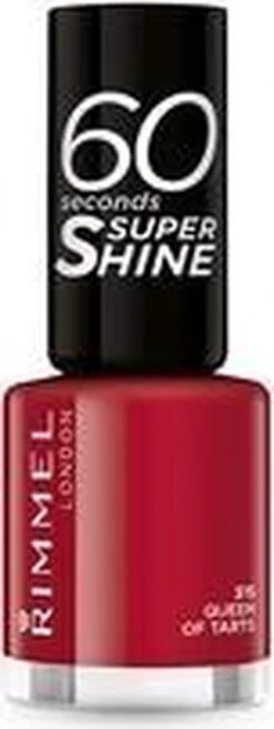 Rimmel London 60 Seconds Super Shine Nagellak - 310 Double Decker Red -Cosmetica Promotiewinkel 451x1200 8
