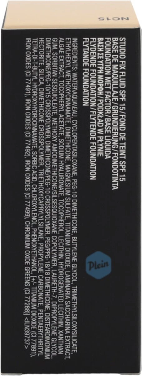 MAC Cosmetics Studio Fix Fluid Foundation - NC15 1 MAC Cosmetics Studio Fix Fluid Foundation - NC15