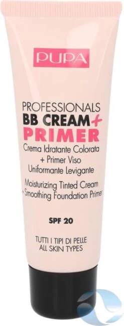 Pupa Milano Professionals BB Cream + Primer - Nude 001 -Cosmetica Promotiewinkel 456x1200 21