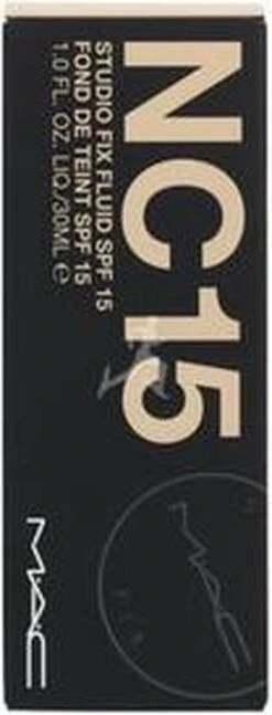MAC Cosmetics Studio Fix Fluid Foundation - NC15 37 MAC Cosmetics Studio Fix Fluid Foundation - NC15 -Cosmetica Promotiewinkel 458x1200 13