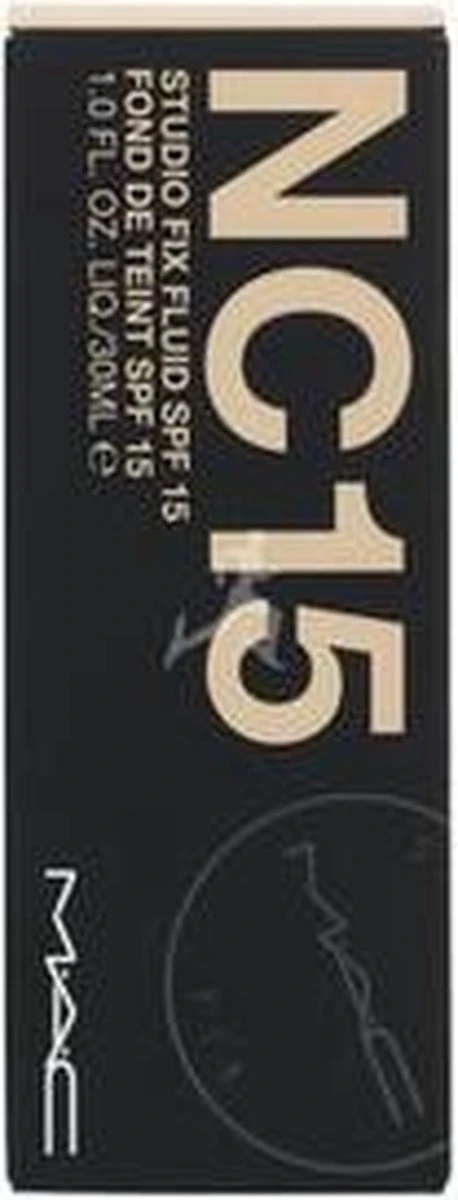 MAC Cosmetics Studio Fix Fluid Foundation - NC15 18 MAC Cosmetics Studio Fix Fluid Foundation - NC15 - Afbeelding 18