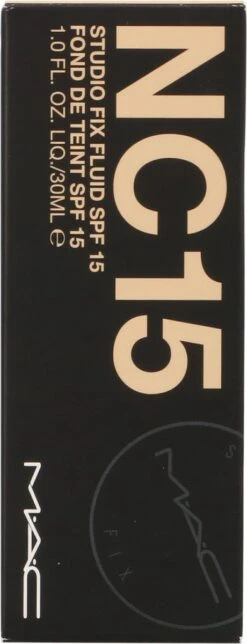 MAC Cosmetics Studio Fix Fluid Foundation - NC15 35 MAC Cosmetics Studio Fix Fluid Foundation - NC15 -Cosmetica Promotiewinkel 460x1200 19