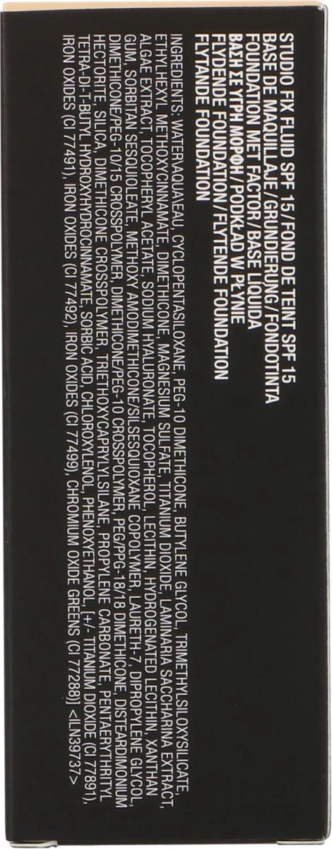 MAC Cosmetics Studio Fix Fluid Foundation - NC15 15 MAC Cosmetics Studio Fix Fluid Foundation - NC15 - Afbeelding 15