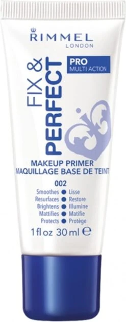 Rimmel London Fix & Perfect Make-Up Primer - 002 Transparent - 30 Ml -Cosmetica Promotiewinkel 471x1200 12