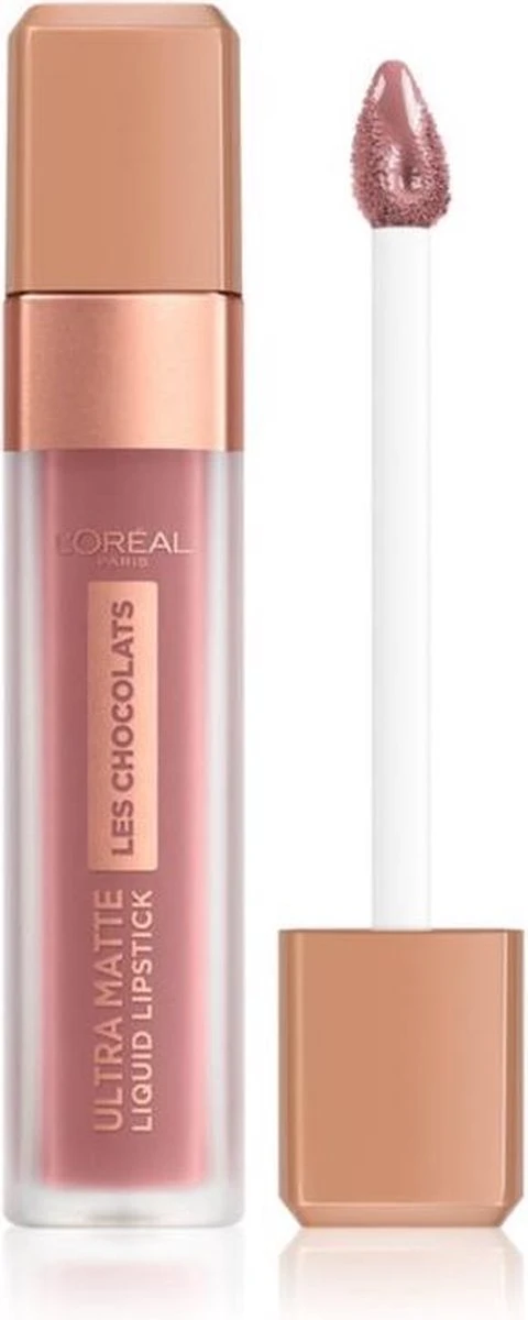 L’Oréal Paris Make-Up Designer Les Chocolats Lipstick - 842 Candy Man - Paars - Ultra Matte Lippenstift Met Chocoladegeur - 7,6 Ml 14 L’Oréal Paris Make-Up Designer Les Chocolats Lipstick - 842 Candy Man - Paars - Ultra Matte Lippenstift Met Chocoladegeur - 7,6 Ml - Afbeelding 14