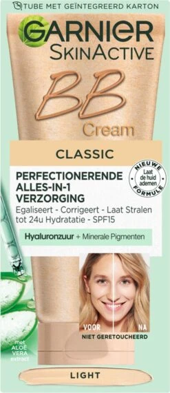 Garnier Face SkinActive - BB Cream Classic Light 5-in-1 Dagverzorging - 2x 50 Ml -Cosmetica Promotiewinkel 519x1200 6