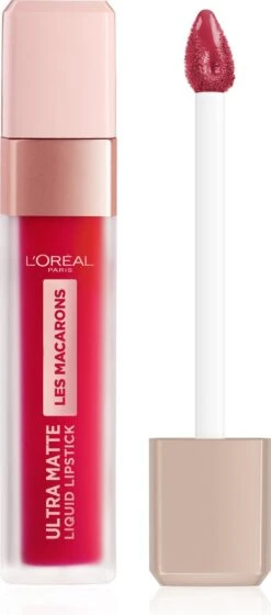 L’Oréal Paris Make-Up Designer Les Macarons Lippenstift - 828 Framboise Frenzy - Rood - Langhoudend - 6,7 Ml -Cosmetica Promotiewinkel 529x1200 3