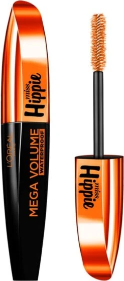 L’Oréal Paris Miss Hippie Mega Volume Mascara - Zwart