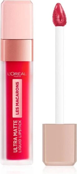 L’Oréal Paris Make-Up Designer Les Macarons Lippenstift - 828 Framboise Frenzy - Rood - Langhoudend - 6,7 Ml -Cosmetica Promotiewinkel 532x1200 2