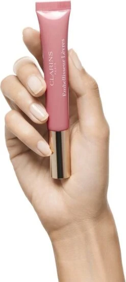Clarins Instant Light Natural Lip Perfector - 01 Rose Shimmer - Lipgloss - 12 Ml 11 Clarins Instant Light Natural Lip Perfector - 01 Rose Shimmer - Lipgloss - 12 Ml -Cosmetica Promotiewinkel 537x1200