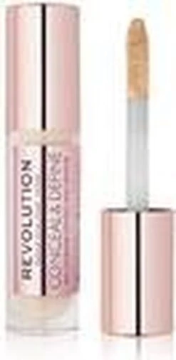 Makeup Revolution - Conceal & Define Concealer C1 -Cosmetica Promotiewinkel 586x1200 7