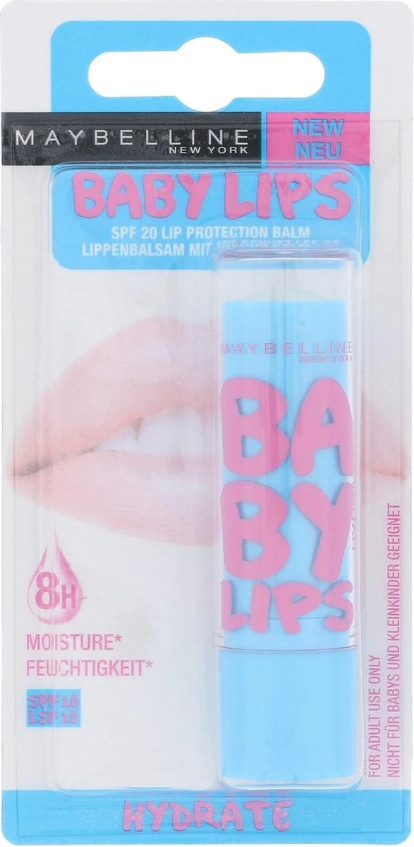 Maybelline Baby Lips Hydrate (2 Stuks) 2 Maybelline Baby Lips Hydrate (2 Stuks) - Afbeelding 2