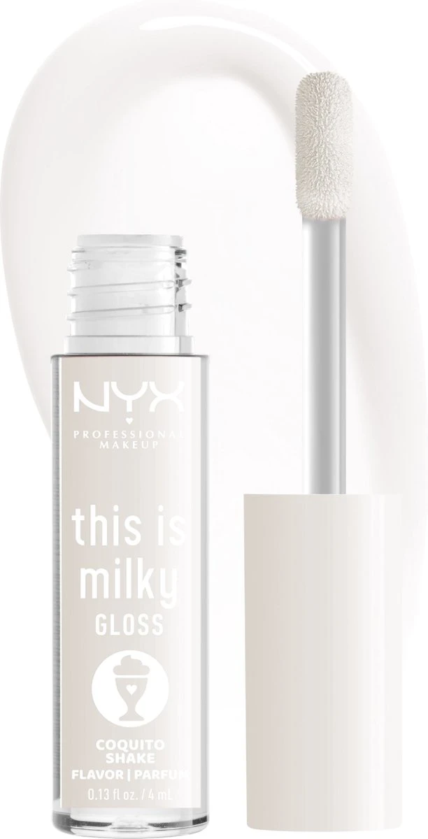 NYX Professional Makeup This Is Milky Gloss - TIMG16 Coquito Shake - Lipgloss - 4 Ml 2 NYX Professional Makeup This Is Milky Gloss - TIMG16 Coquito Shake - Lipgloss - 4 Ml - Afbeelding 2