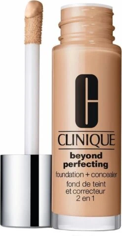 Clinique Beyond Perfecting Foundation + Concealer - 07 Cream Chamois -Cosmetica Promotiewinkel 619x1200 8