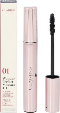 Clarins Wonder Perfect Mascara 4D Mascara - 01 Perfect Black - Zwart 30 Clarins Wonder Perfect Mascara 4D Mascara - 01 Perfect Black - Zwart -Cosmetica Promotiewinkel 639x1200 4