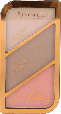 Rimmel London Kate Sculpting Palette Gezichtspoeder - Coral Glow -Cosmetica Promotiewinkel 650x1200 9