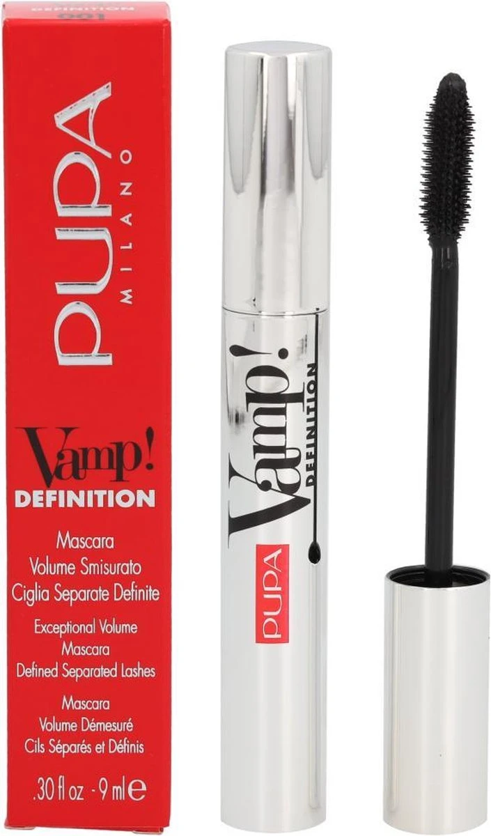 Pupa - Vamp! Mascara Definition - Smoky Black 3 Pupa - Vamp! Mascara Definition - Smoky Black - Afbeelding 3