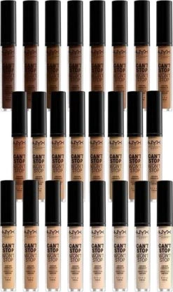 NYX Professional Makeup - Can't Stop Won't Stop Concealer - Fair 12 NYX Professional Makeup - Can't Stop Won't Stop Concealer - Fair -Cosmetica Promotiewinkel 711x1200