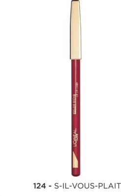 L’Oréal Paris Color Riche Lipliner - 124 S'il Vous Plait - Rood Lippenpotlood -Cosmetica Promotiewinkel 739x1200 1