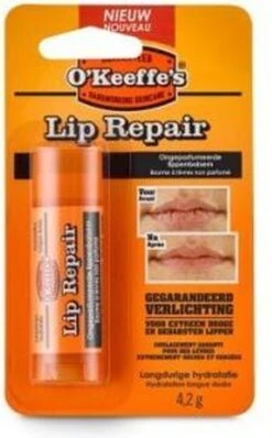O'Keeffe's - Liprepair - Lippenbalsem - Ongeparfumeerd - 4,2g -Cosmetica Promotiewinkel 744x1200 1