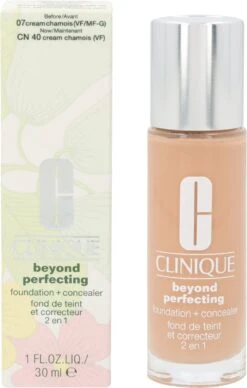 Clinique Beyond Perfecting Foundation + Concealer - 07 Cream Chamois -Cosmetica Promotiewinkel 763x1200 7