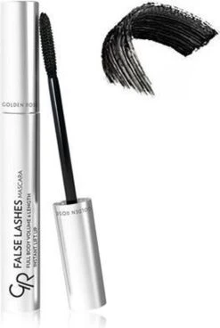 Golden Rose False Lashes Mascara Zwarte Mascara Met Kammetjes Borstel Super Lengte!
