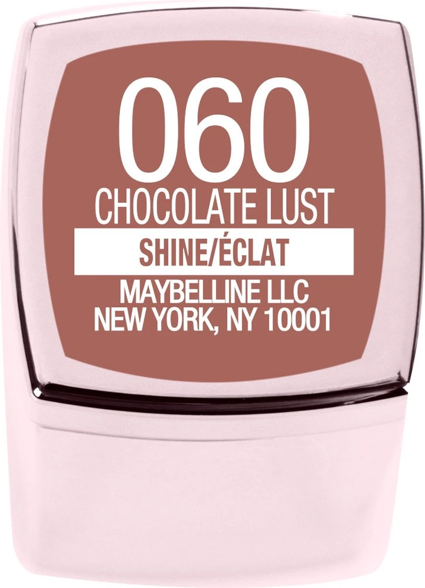 Maybelline Color Sensational Shine Compulsion Lippenstift - 60 Chocolate Lust 3 Maybelline Color Sensational Shine Compulsion Lippenstift - 60 Chocolate Lust - Afbeelding 3