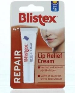 Blistex Lip Relief Cream - 6 Ml - Lippenbalsam -Cosmetica Promotiewinkel 966x1200 1