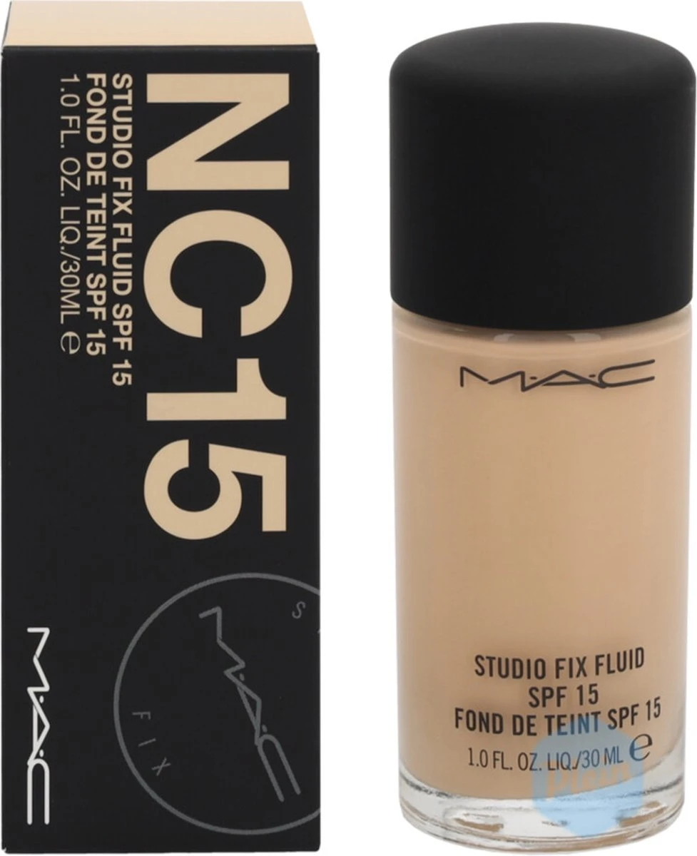 MAC Cosmetics Studio Fix Fluid Foundation - NC15 2 MAC Cosmetics Studio Fix Fluid Foundation - NC15 - Afbeelding 2