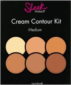 Sleek Cream Contour Kit - Medium 8 Sleek Cream Contour Kit - Medium -Cosmetica Promotiewinkel 999x1200 3